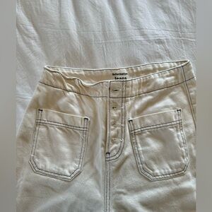 REFORMATION WIDE LEG JEANS!